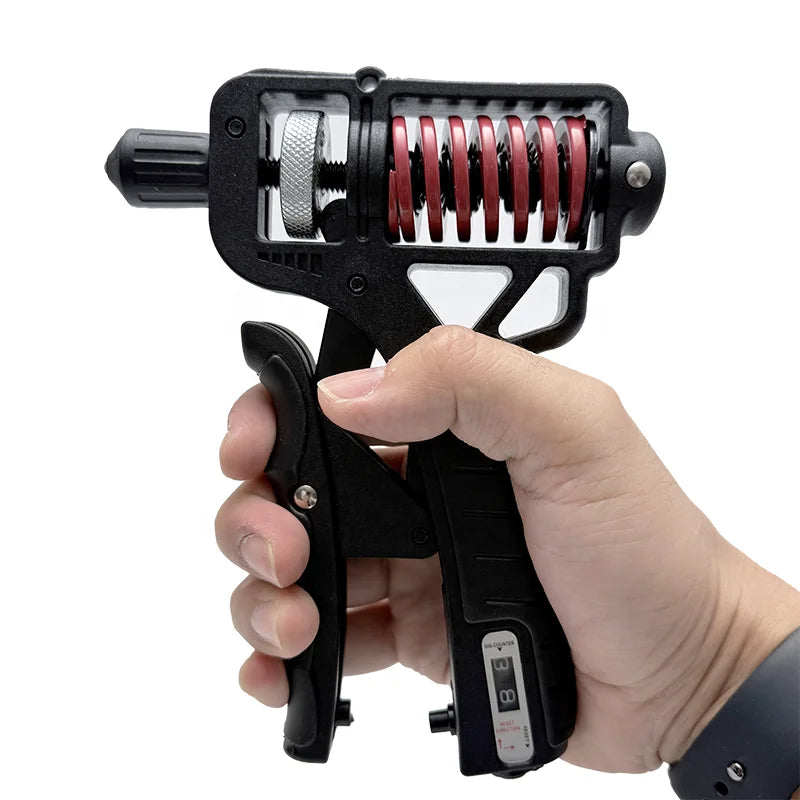 Ergonomisk handtränare med räknare (5-165kg)
