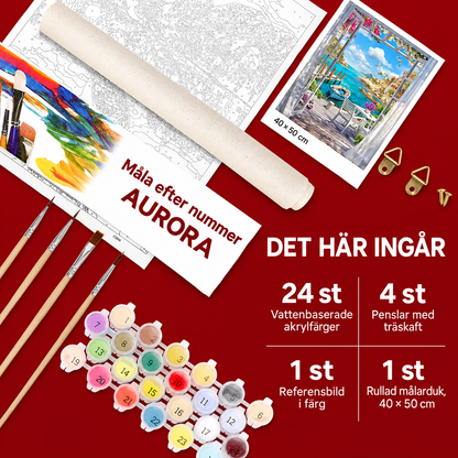 Numrerat målarkit