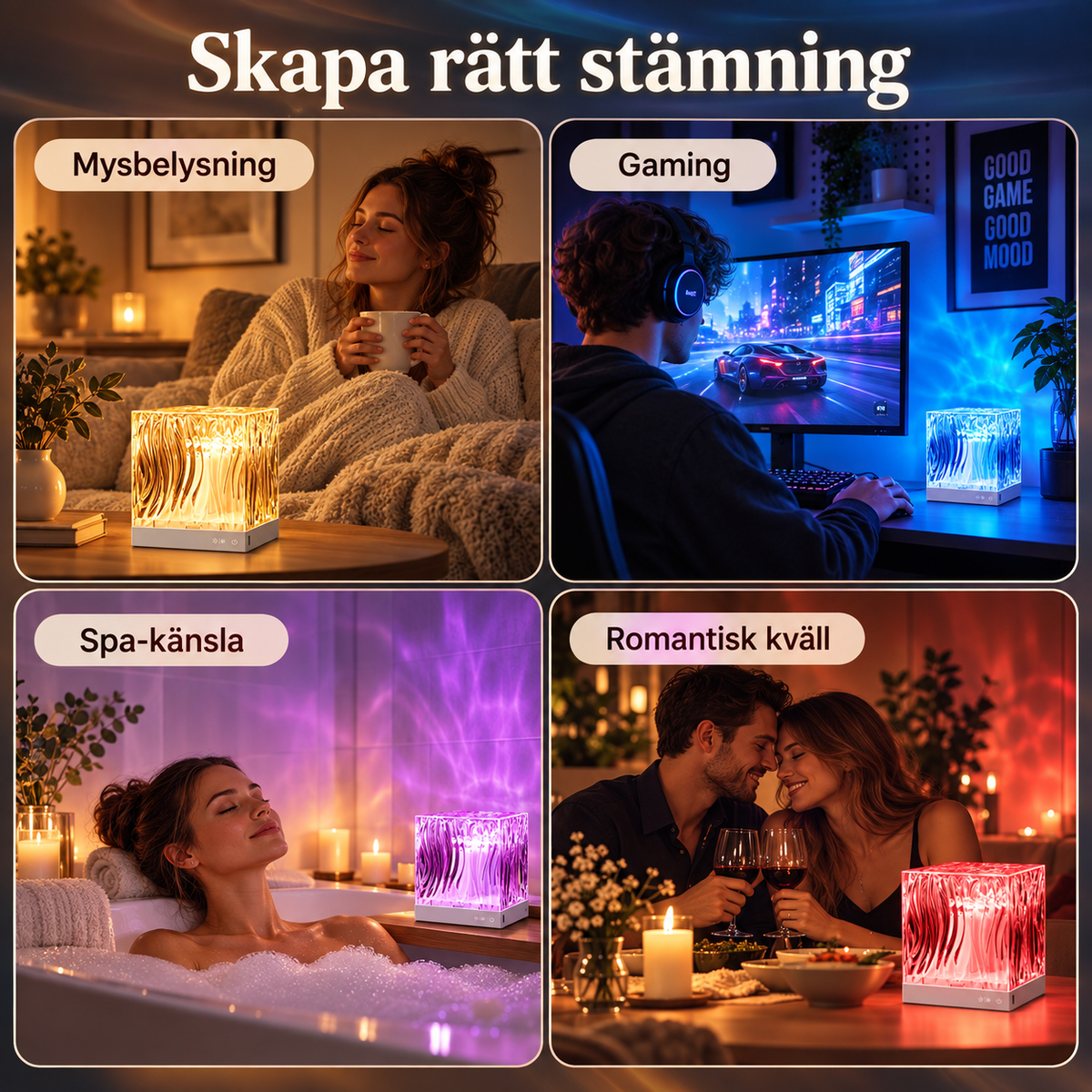 Aurora™ Vattenvågslampa