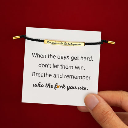Don't Let The Hard Days Win Armband