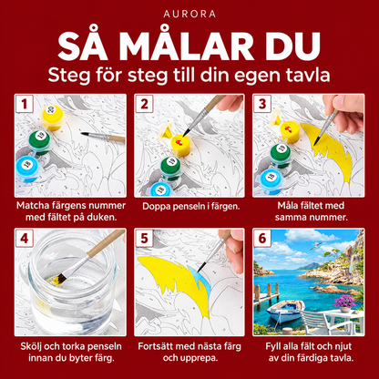 Numrerat målarkit